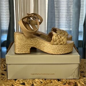 Marc Fisher Bohemian Inspired Platform Sandals